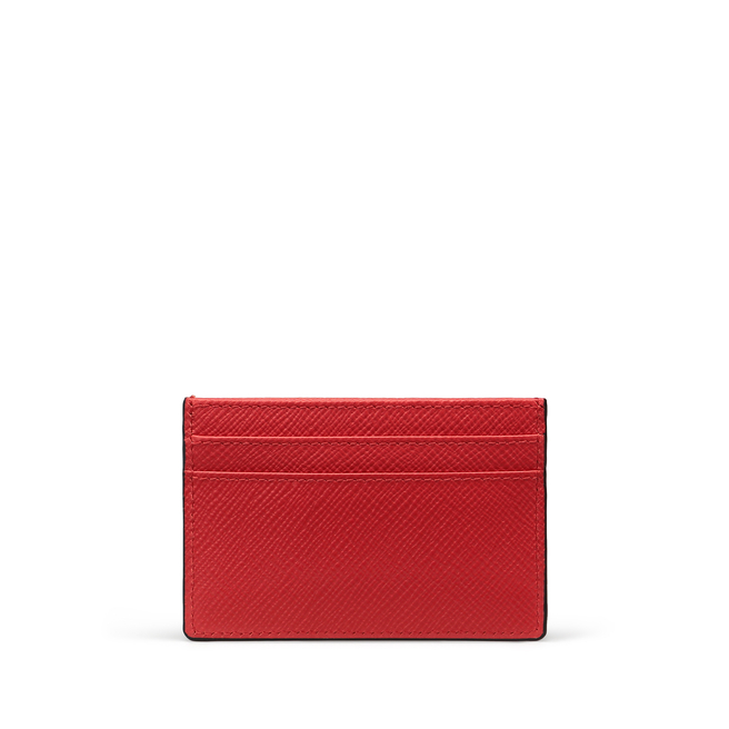 SMYTHSON Panama Cross-Grain Leather Playing Card Case for Men